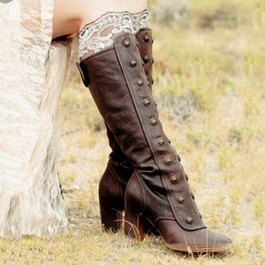 Vintage medieval boots